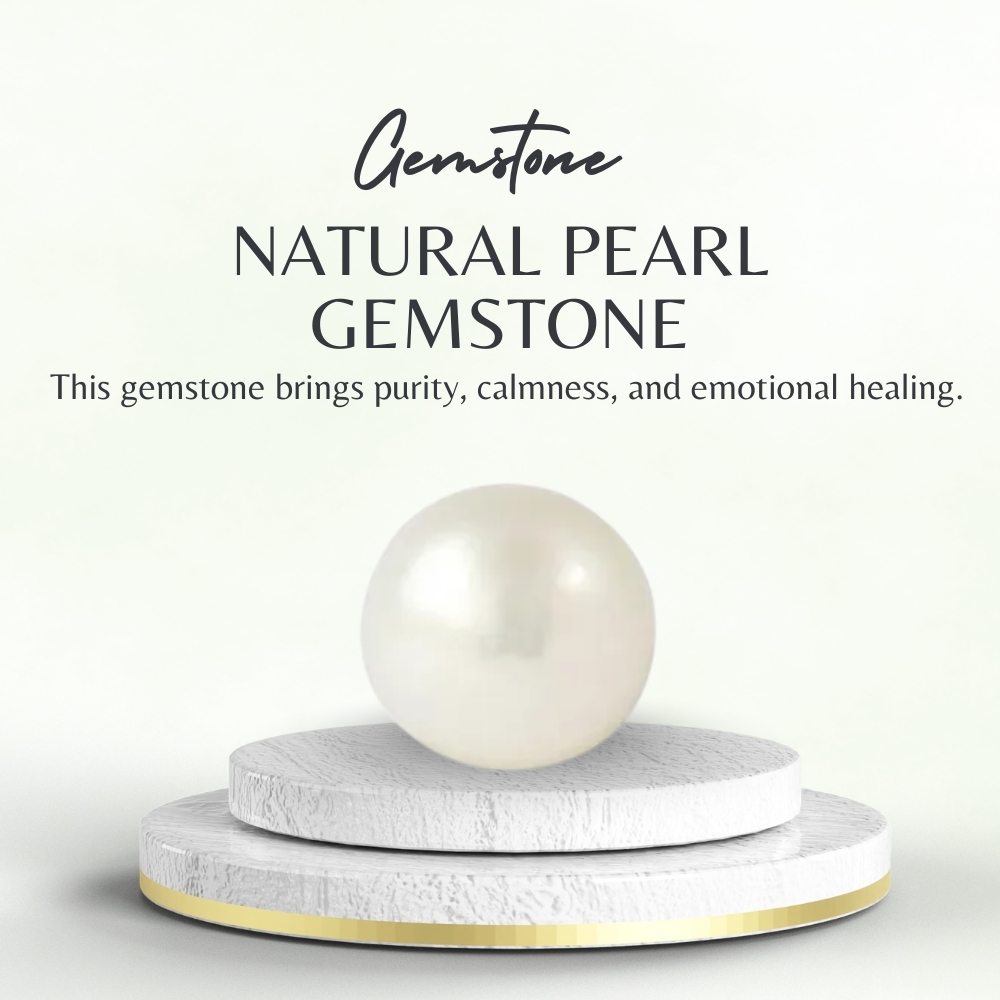 Buy Natural Pearl Gemstone for Calm & Prosperity