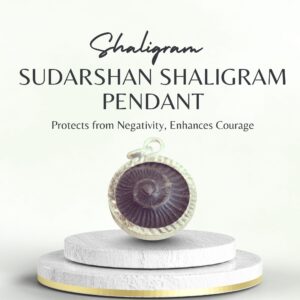 Sudarshan Shaligram Pendant