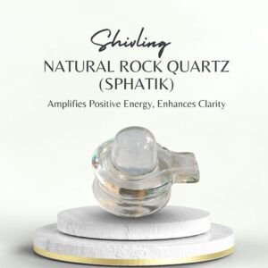 Sphatik /Rock crystal-SHIVLING