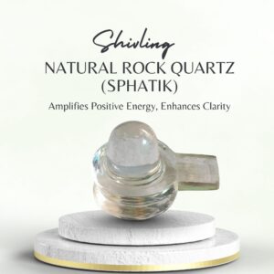 Sphatik /Rock crystal-SHIVLING