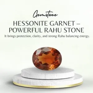 Hessonite Garnet - Powerful Rahu Stone