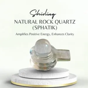 Sphatik /Rock crystal-SHIVLING