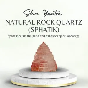 Natural Rock Quartz (Sphatik)