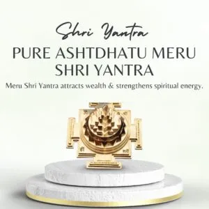 Pure Ashtdhatu Meru Shri Yantra